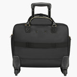Mouse & Accessories: VEVOR Rolling Laptop Bag, Fits Up to 17.3 Inch Laptop, Wheeled Briefcase, Roller Computer Tote Bag with 4 Spinner Wheels & TSA Lock, Laptop Case for Work Travel Business, Women & Men (Black Gold)