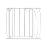 Dog Playpens & Gates: VEVOR Baby Gate, 749-990 mm Extra Wide, 762 mm High, Dog Gate for Stairs Doorways and House, Easy Step Walk Thru Auto Close Child Gate Pet Security Gate with Pressure Mount Kit & Wall Mount Kit, White