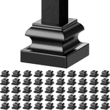 Building Toys: VEVOR 50 PCS Aluminum Alloy Baluster Flat Shoes Wrought Spindles for Staircase