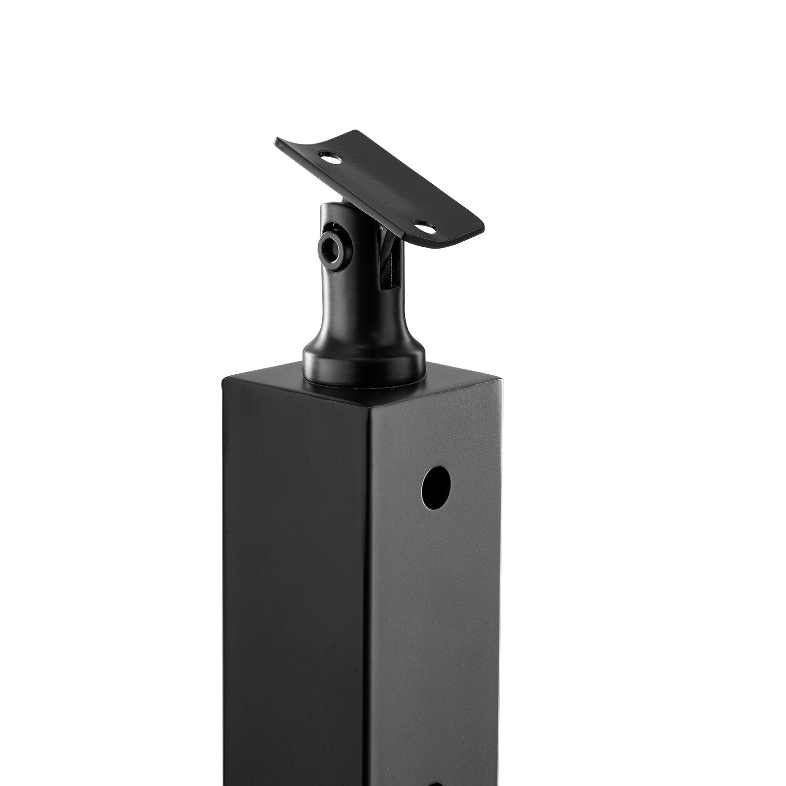 Automotive Repair & Speciality Tools: VEVOR Cable Railing Post Level Deck Stair Post 42 x 1.97 x 1.97" Cable Handrail Post Stainless Steel Brushed Finishing Deck Railing Pre-Drilled Pickets with Mounting Bracket Stair Railing Kit Black 106.7*5*5cm
