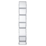 Kid's Tables, Chairs & Seats: VEVOR Literature Rack, 6 Pockets, Pop up Aluminum Magazine Rack, Lightweight Catalog Holder Stand w/Carrying Bag for Living Room, Hotel, Trade Show, Exhibition, Office