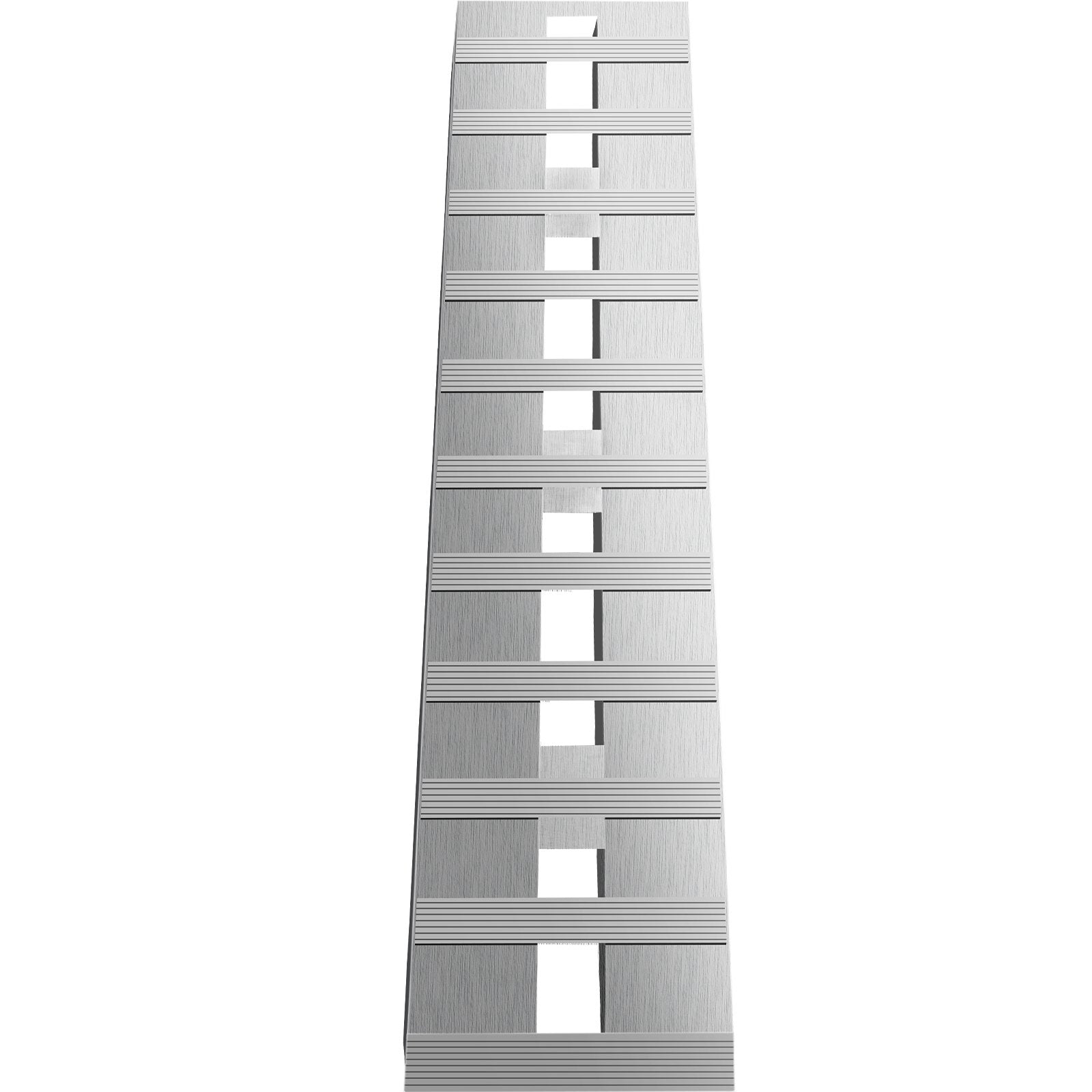 Automotive Loading Ramps: VEVOR 60' X 12' X 2.5'Aluminum Trailer Ramps 6000LBS Total Beavertail Hook End 1 Pair 2 Ramps