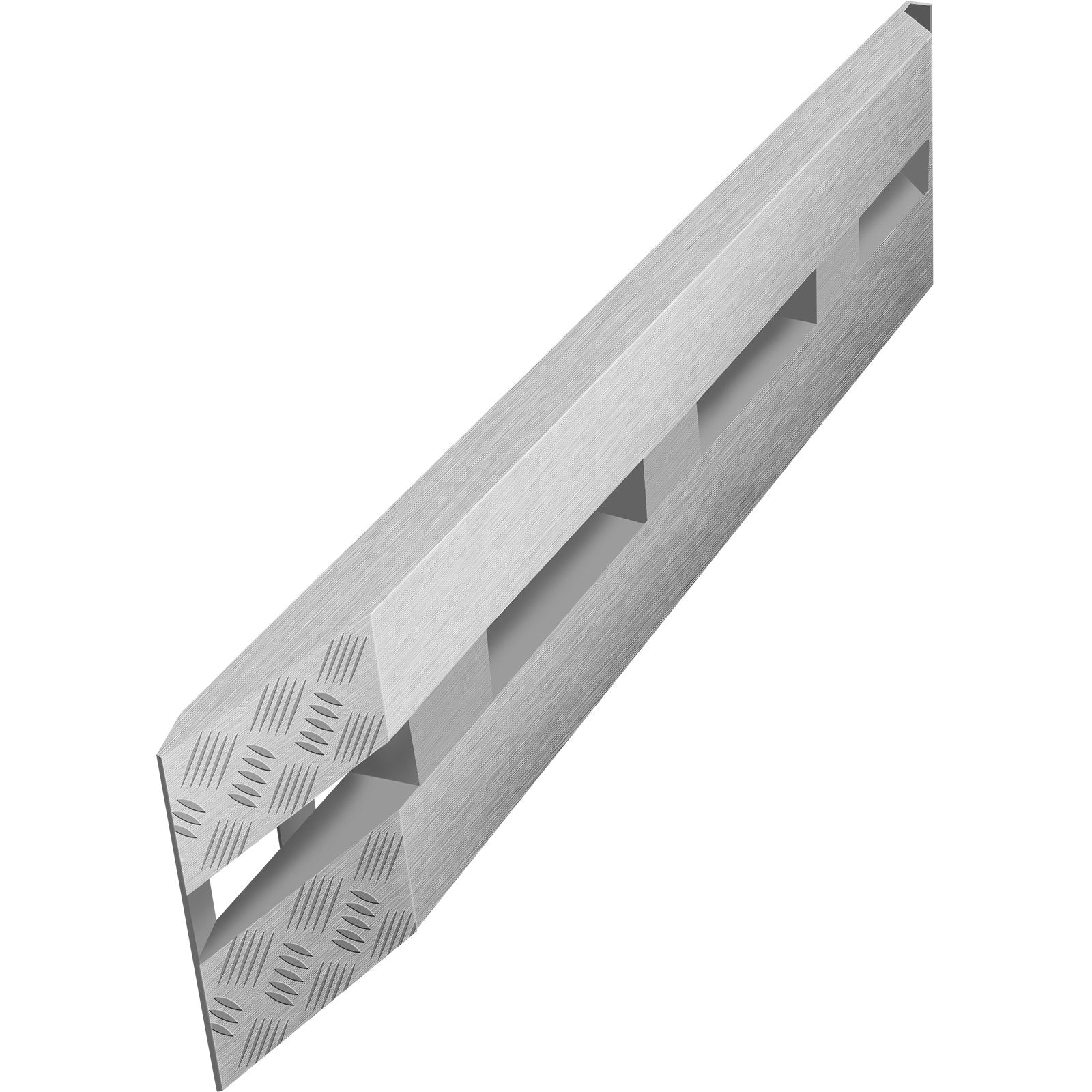Automotive Loading Ramps: VEVOR 60' X 12' X 2.5'Aluminum Trailer Ramps 6000LBS Total Beavertail Hook End 1 Pair 2 Ramps