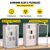 Clothing & Wardrobe Storage: VEVOR Cell Phones Storage Cabinet Clear Pocket Chart Storage Locker Box 36 Slots