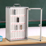 Clothing & Wardrobe Storage: VEVOR Cell Phones Storage Cabinet Clear Pocket Chart Storage Locker Box 36 Slots
