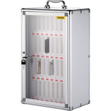 Clothing & Wardrobe Storage: VEVOR Cell Phones Storage Cabinet Clear Pocket Chart Storage Locker Box 36 Slots