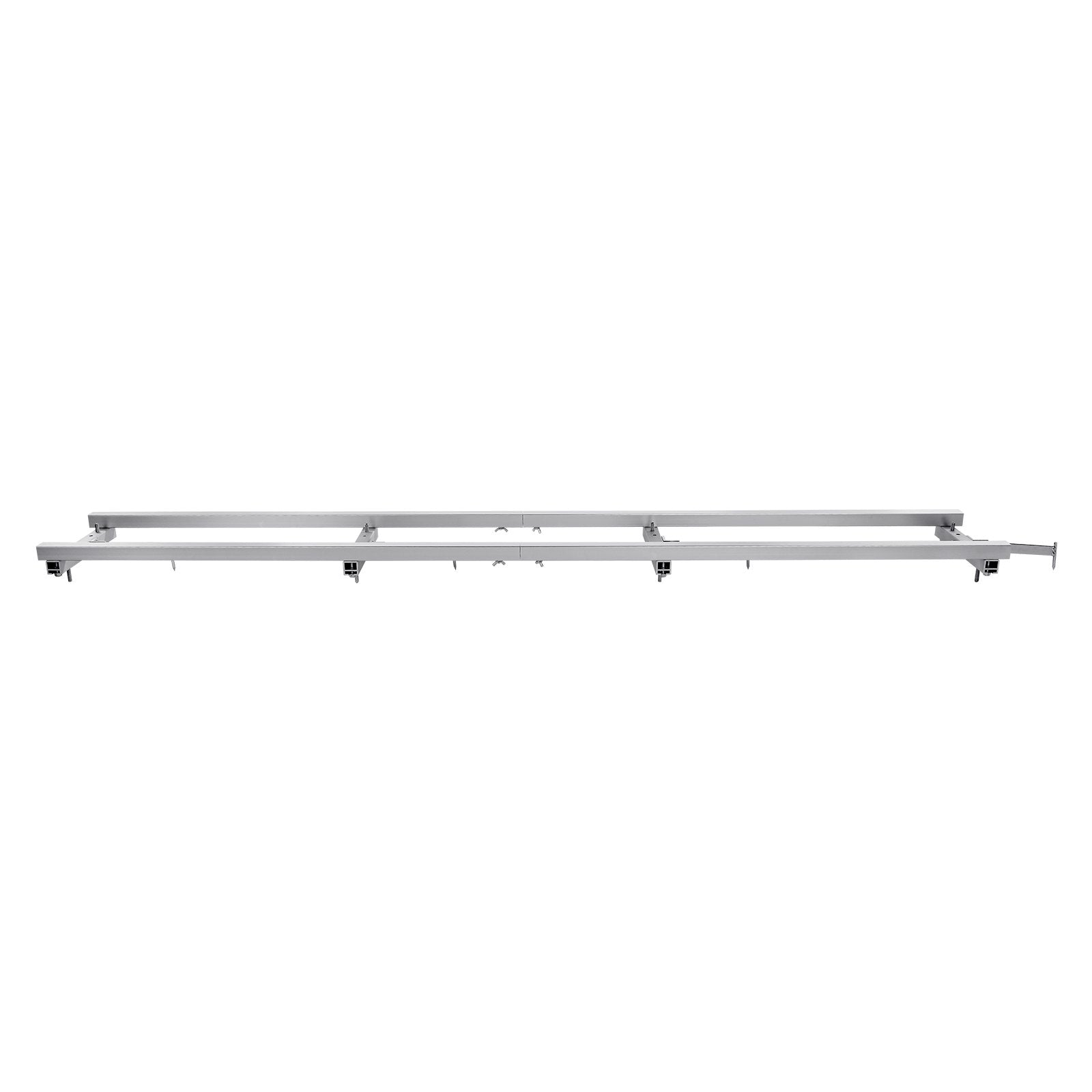 Fence & Gate Accessories: VEVOR Rail Mill Guide System, 9 ft Milling Guide, 4 Crossbar Kits Chainsaw Mill Rail Guide, Aluminum Adjustable Saw Mill Rail System Work with Chainsaw Mills for Builders and Woodworkers