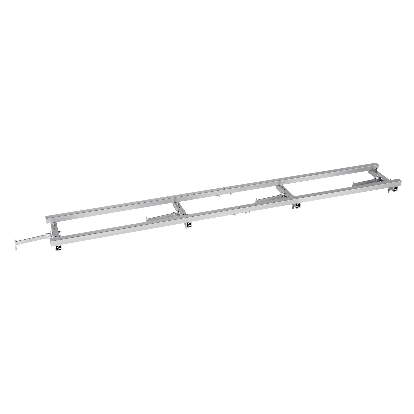 Fence & Gate Accessories: VEVOR Rail Mill Guide System, 9 ft Milling Guide, 4 Crossbar Kits Chainsaw Mill Rail Guide, Aluminum Adjustable Saw Mill Rail System Work with Chainsaw Mills for Builders and Woodworkers