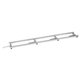 Fence & Gate Accessories: VEVOR Rail Mill Guide System, 9 ft Milling Guide, 4 Crossbar Kits Chainsaw Mill Rail Guide, Aluminum Adjustable Saw Mill Rail System Work with Chainsaw Mills for Builders and Woodworkers