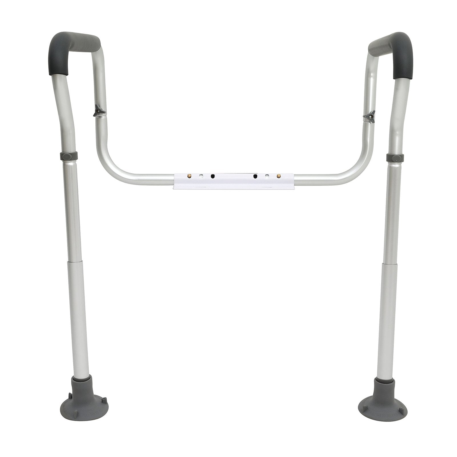 Table & Bar Stools: VEVOR Toilet Safety Rail, Bathroom Toilet Seat Frame, Adjustable Width & Height Fit Most Toilets, Supports 136 kg, Toilet Handles Grab Bars with Padded Armrests for Handicap, Disabled, Seniors