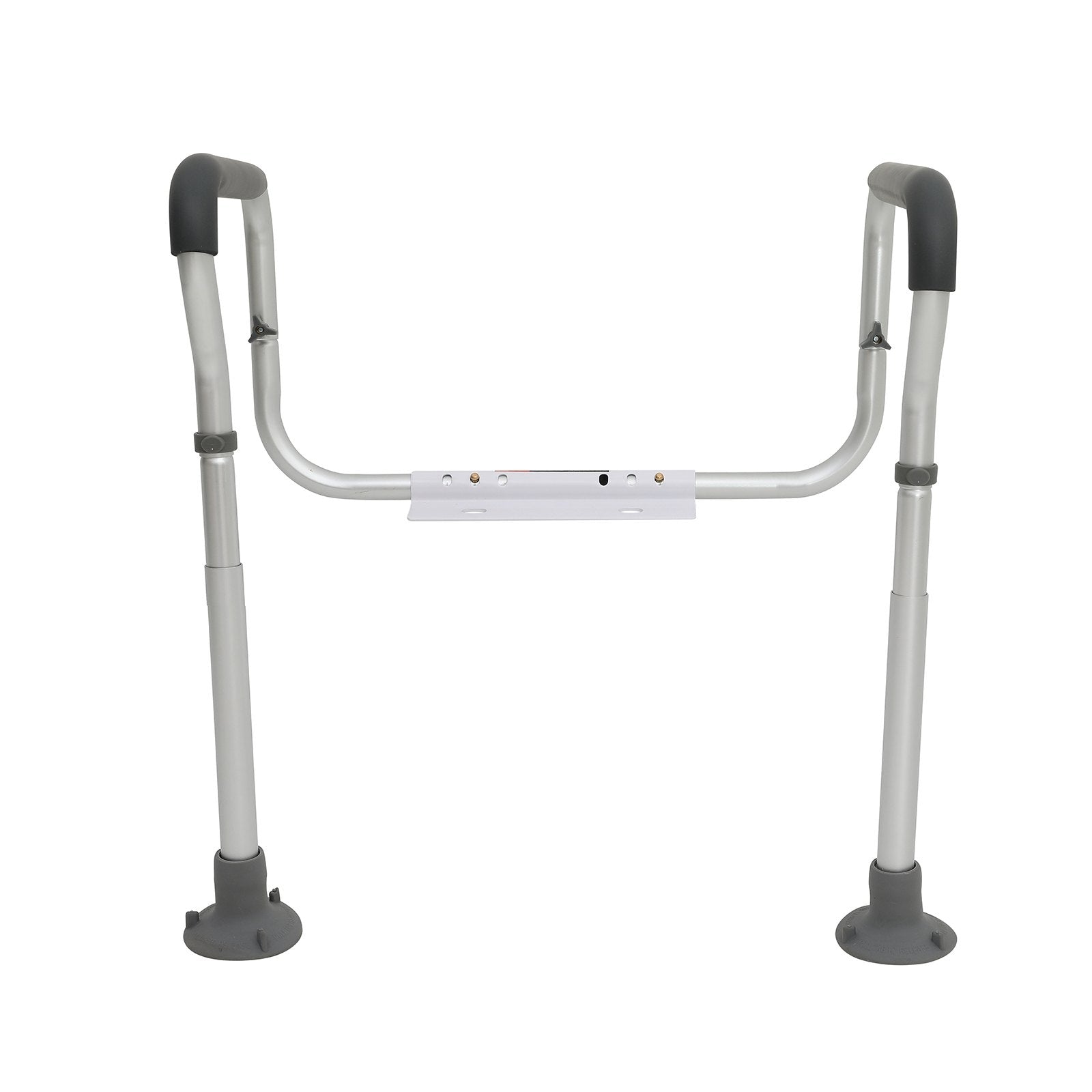 Table & Bar Stools: VEVOR Toilet Safety Rail, Bathroom Toilet Seat Frame, Adjustable Width & Height Fit Most Toilets, Supports 136 kg, Toilet Handles Grab Bars with Padded Armrests for Handicap, Disabled, Seniors