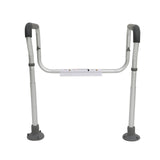 Table & Bar Stools: VEVOR Toilet Safety Rail, Bathroom Toilet Seat Frame, Adjustable Width & Height Fit Most Toilets, Supports 136 kg, Toilet Handles Grab Bars with Padded Armrests for Handicap, Disabled, Seniors