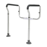 Table & Bar Stools: VEVOR Toilet Safety Rail, Bathroom Toilet Seat Frame, Adjustable Width & Height Fit Most Toilets, Supports 136 kg, Toilet Handles Grab Bars with Padded Armrests for Handicap, Disabled, Seniors