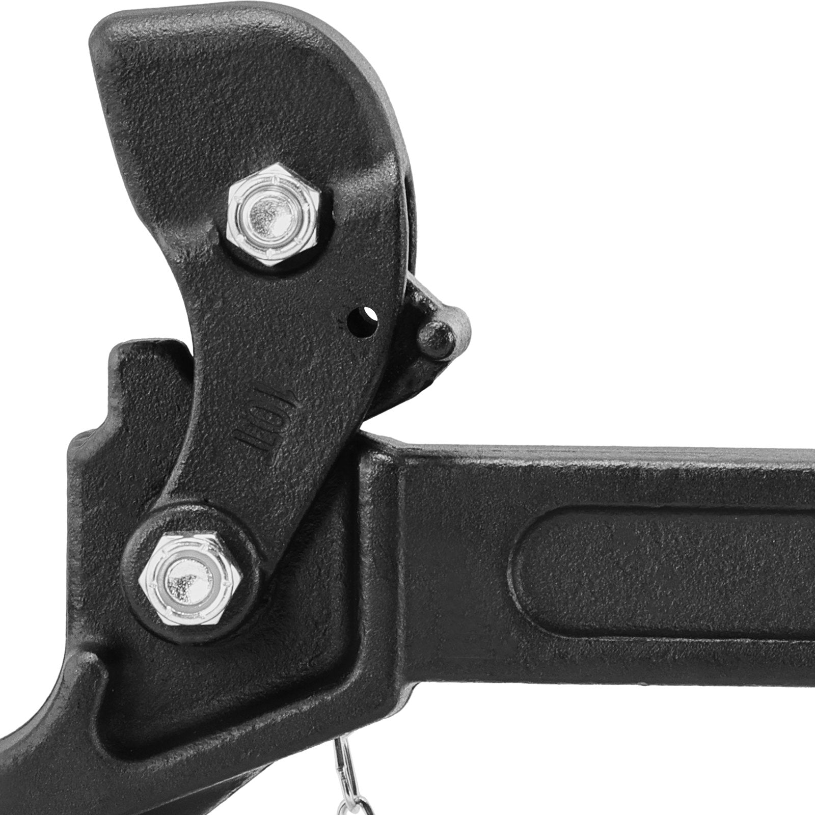 Automotive Repair & Speciality Tools: VEVOR Pintle Hitch 50.4 mm Receiver Hook 63.5 - 76.2 mm Lunette Ring 9070 kg