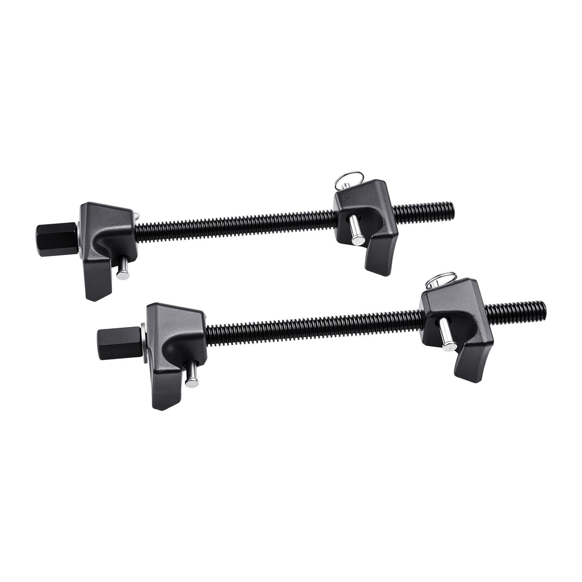 Strut Spring Compressor, 2 Pack, Heavy Duty Coil Spring Compressor Tool with 10.4 Inches(256 mm) Range, Compatible with 0.86 inches(22 mm) Hex Sockets, Fit for Car Truck Motorcycle, Black