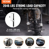 Automotive Repair & Speciality Tools: VEVOR Coil Spring Compressor Tool, 2 pcs Heavy Duty Macpherson Strut Spring Compressor Set, 2646 lbs Strut Spring Compressor with Safety Bracket and Carrying Case, for Car Truck ATV UTV