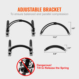 Automotive Repair & Speciality Tools: VEVOR Coil Spring Compressor Tool, 2 pcs Heavy Duty Macpherson Strut Spring Compressor Set, 2646 lbs Strut Spring Compressor with Safety Bracket and Carrying Case, for Car Truck ATV UTV