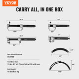 Automotive Repair & Speciality Tools: VEVOR Coil Spring Compressor Tool, 2 pcs Heavy Duty Macpherson Strut Spring Compressor Set, 2646 lbs Strut Spring Compressor with Safety Bracket and Carrying Case, for Car Truck ATV UTV