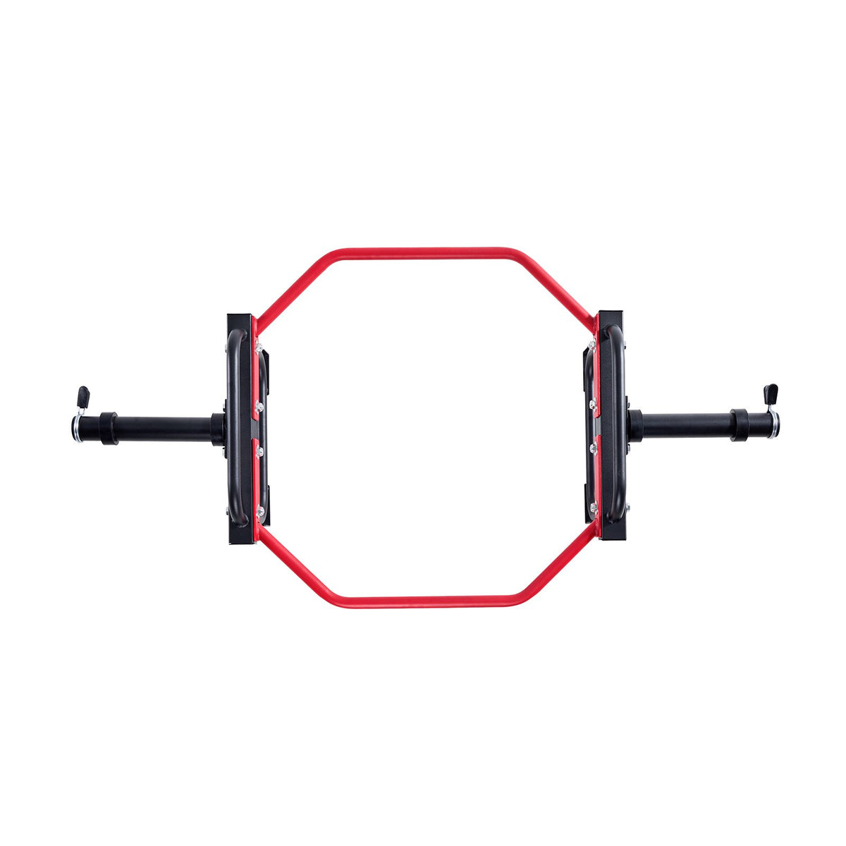Trap Bar Hex Bar, 50mm Hex Barbell, 240 kg Capacity Shrug Bars, Weightlifting and Strength Training Equipment, Home Gym for Squats, Deadlifts, Shoulder Presses, Red
