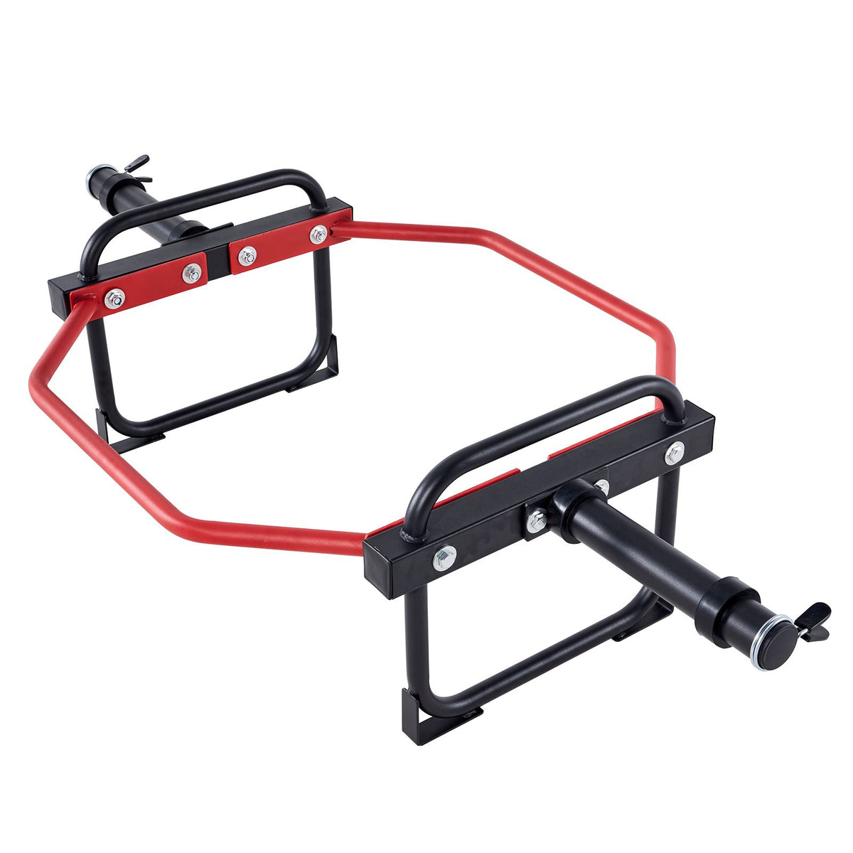 Trap Bar Hex Bar, 50mm Hex Barbell, 240 kg Capacity Shrug Bars, Weightlifting and Strength Training Equipment, Home Gym for Squats, Deadlifts, Shoulder Presses, Red