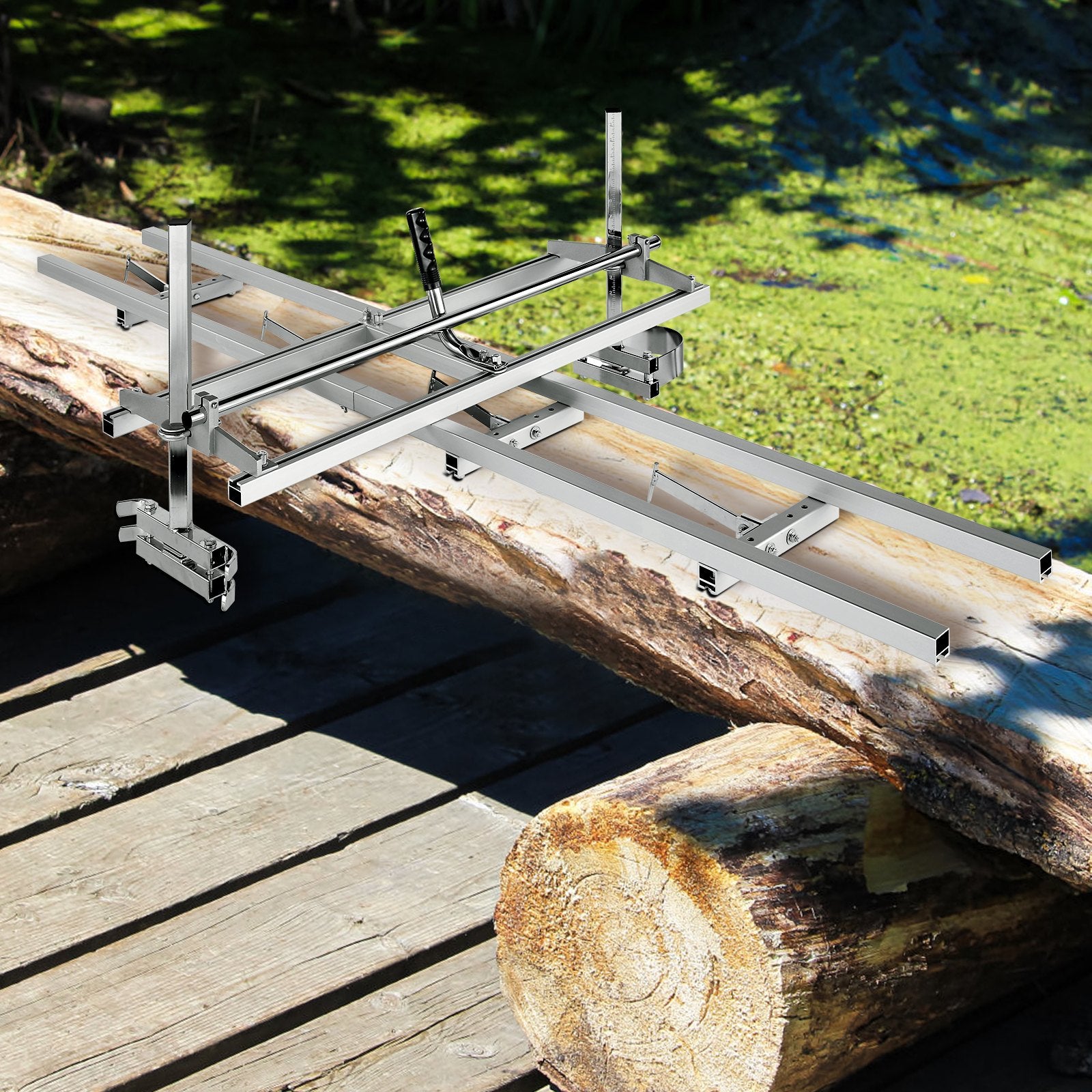 Fence & Gate Accessories: VEVOR Chainsaw Mill 14"-36" Guide Bar and 9 ft Aluminum Rail Mill Guide System