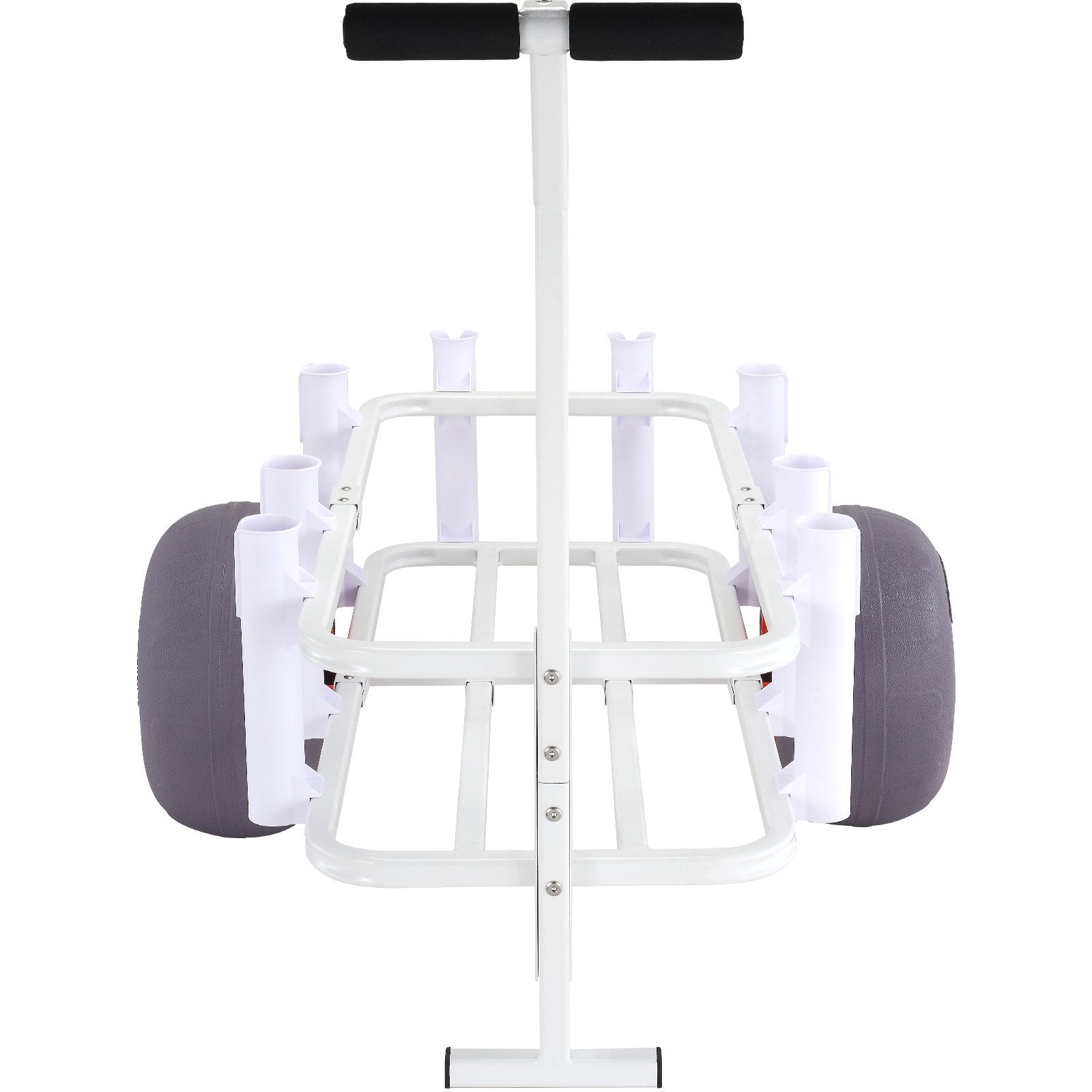 Kitchen & Dining Trolleys: VEVOR Beach Fishing Cart, 136 kg Load Capacity, Fish and Marine Cart with Two 330 mm Big Wheels PU Balloon Tires for Sand, Heavy-Duty Aluminum Pier Wagon Trolley with 8 Rod Holders for Fishing, Picnic