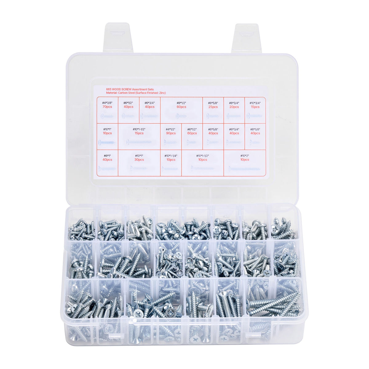 2250 Pcs Bolts and Nuts Assortment Kit, Metric + Imperial Machine Screws and Flat Washers, Alloy Steel M3/M4/M5/M6/M8 Multiple Size, for Equipment/Vehicle Assembly,Galvanized White