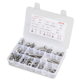 Automotive Repair & Speciality Tools: VEVOR 246 Pcs Bolts and Nuts Assortment Kit, Imperial Screws and Flat Washers, Stainless Steel 1/4-20,5/16-18,3/8-16, Spring Lock Washers for Furniture / Equipment /Vehicle Assembly with Case