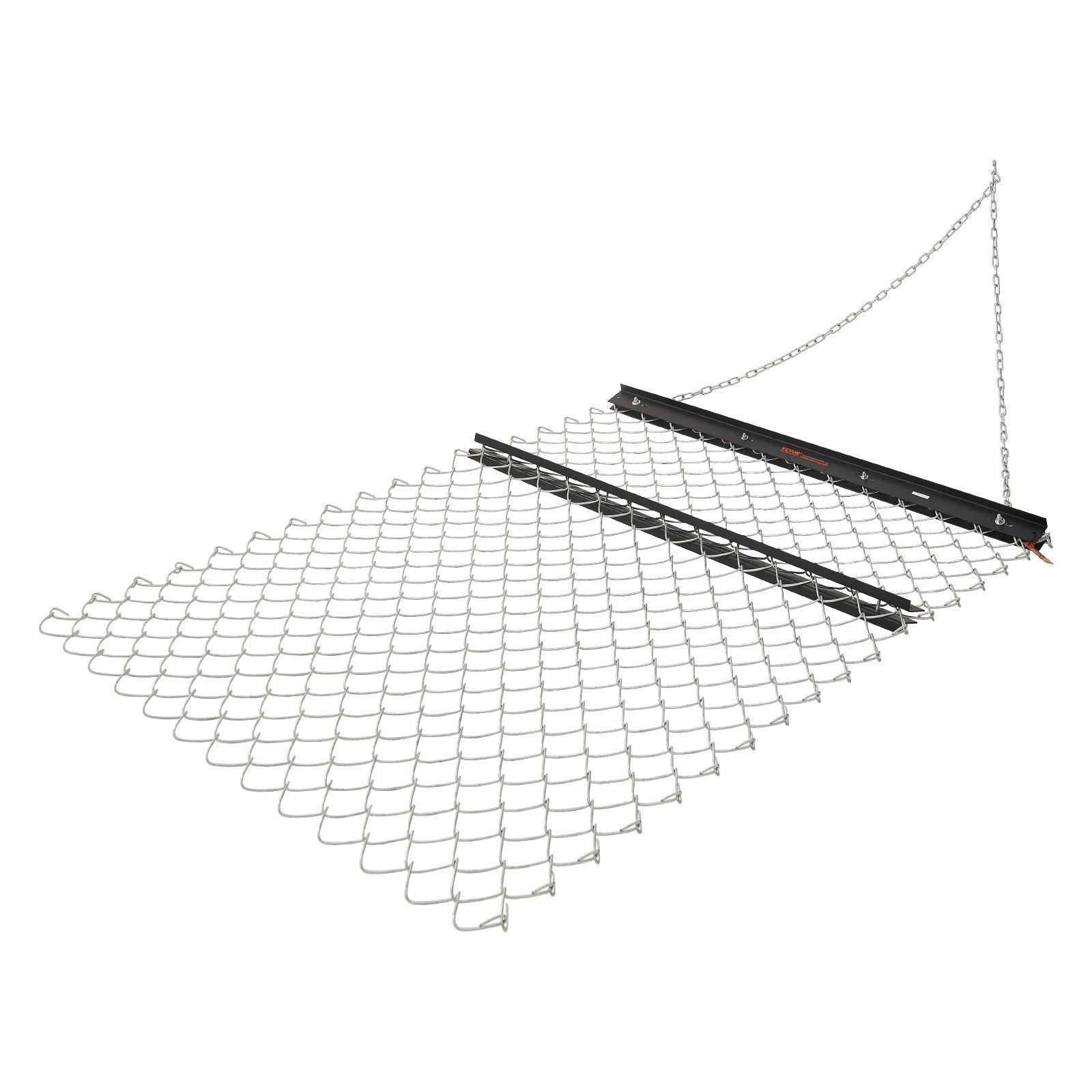 Lawn Rollers: VEVOR Drag Harrow 4 x 5 ft Chain Harrow Lawn Rake ATV UTV Tractor Attachments