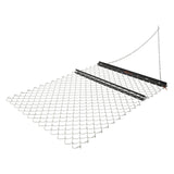 Lawn Rollers: VEVOR Drag Harrow 4 x 5 ft Chain Harrow Lawn Rake ATV UTV Tractor Attachments