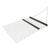 Lawn Rollers: VEVOR Drag Harrow 4 x 5 ft Chain Harrow Lawn Rake ATV UTV Tractor Attachments