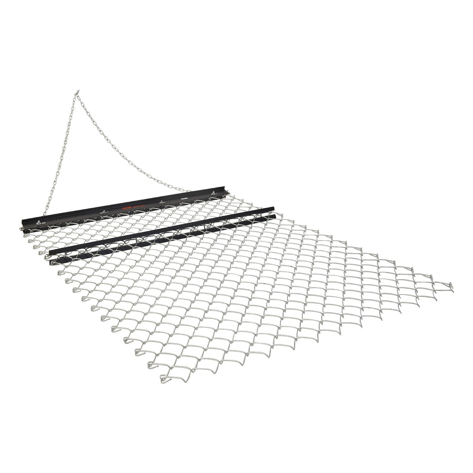 Lawn Rollers: VEVOR Drag Harrow 4 x 5 ft Chain Harrow Lawn Rake ATV UTV Tractor Attachments
