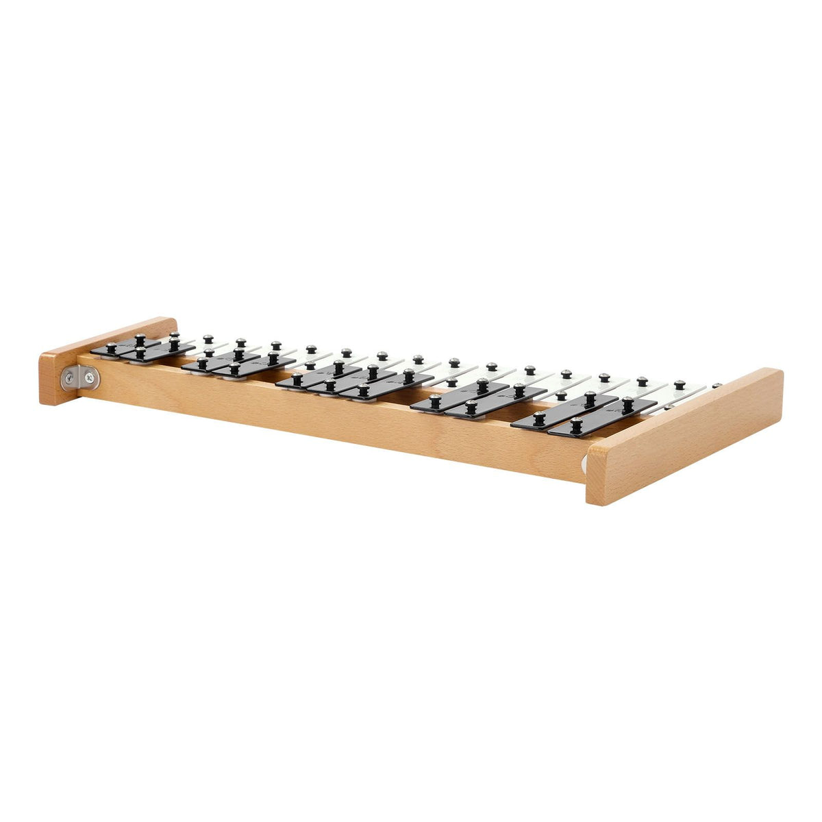 Glockenspiel Xylophone, 27 Notes, Professional Xylophone Percussion Instrument, with Metal Keys, Includes 4 Mallets, Carrying Bag, Beginner Musical Instrument for Adults and Kids Music Teaching