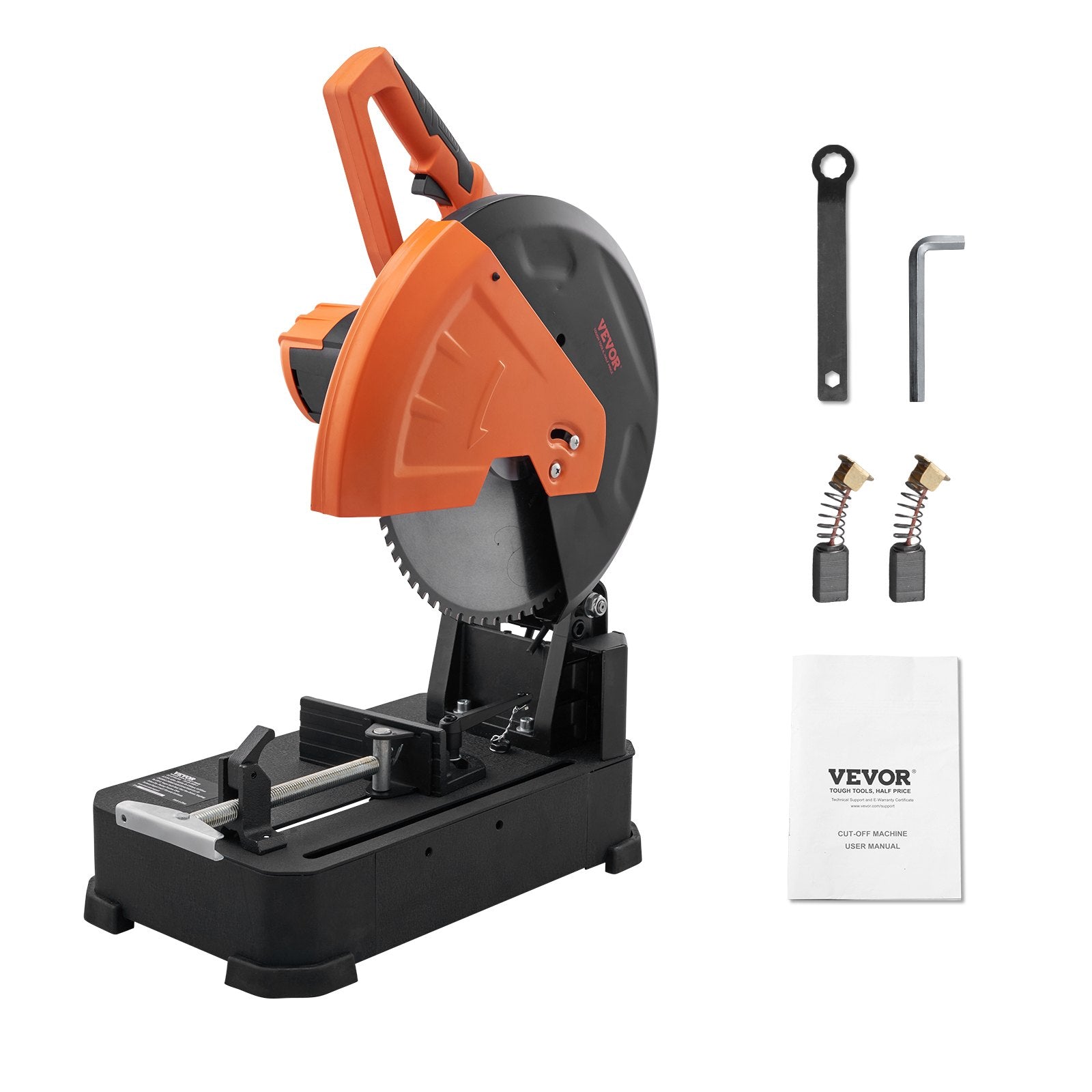 Chainsaws: VEVOR Chop Saw, 14"/355mm Blade Diameter Cut Off Saw, 2800W 1200RPM Steel Cutting Machine, Adjustable Dry Cut Chop Saw, Miter Saw for Cutting Metal Cold Cut Saw for Steel/Rebar/Iron/Aluminum
