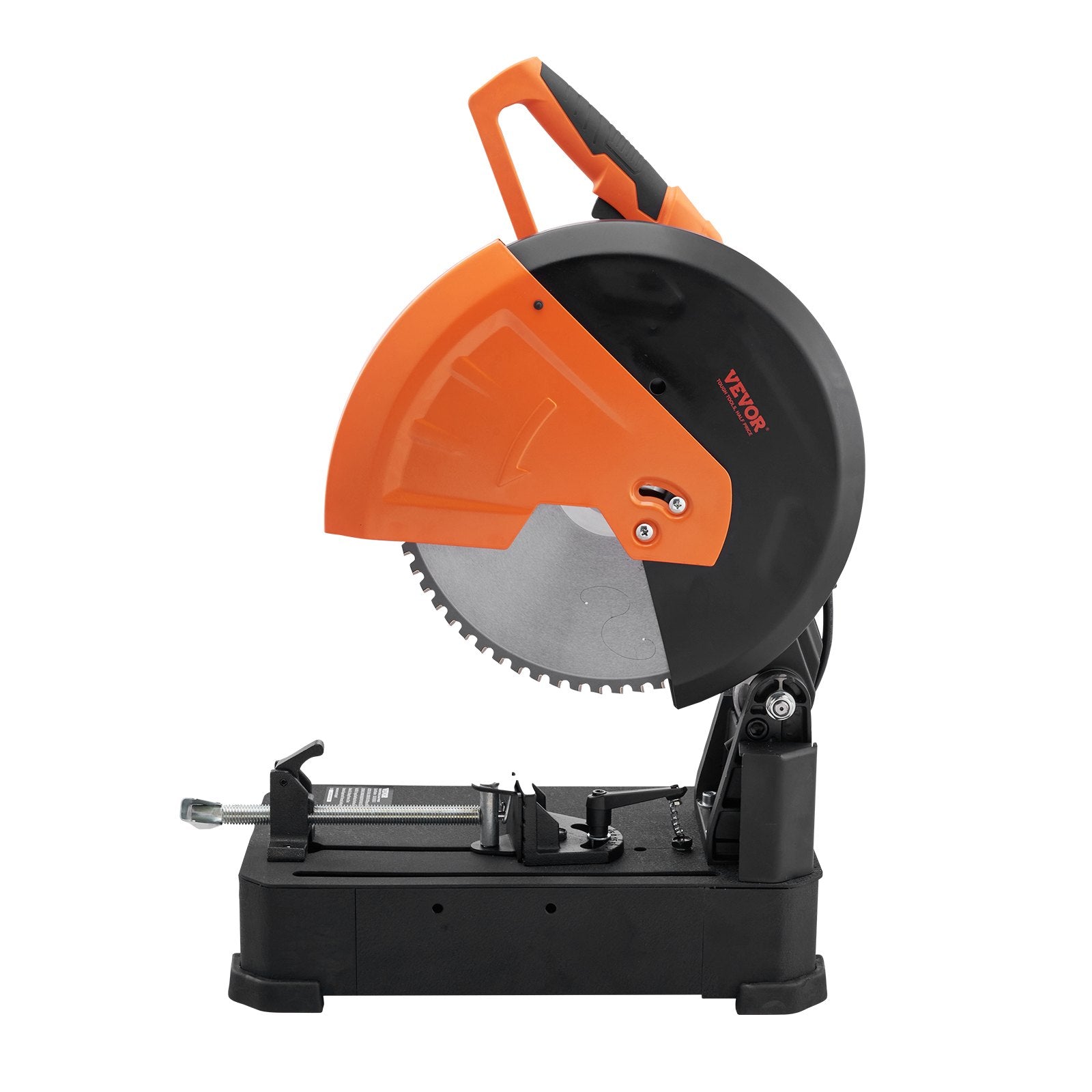 Chainsaws: VEVOR Chop Saw, 14"/355mm Blade Diameter Cut Off Saw, 2800W 1200RPM Steel Cutting Machine, Adjustable Dry Cut Chop Saw, Miter Saw for Cutting Metal Cold Cut Saw for Steel/Rebar/Iron/Aluminum
