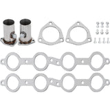 VEVOR Exhaust Header Set 1 5/8" Exhaust Turbo Headers, Stainless Steel Exhaust Manifold Headers, Shorty Engine Conversion LS Swap Exhaust Headers for Chevy Corvette 1963-1981 V8 Engines LS1 LS2 LS3 LS6 LS10 SUV/Truck Car