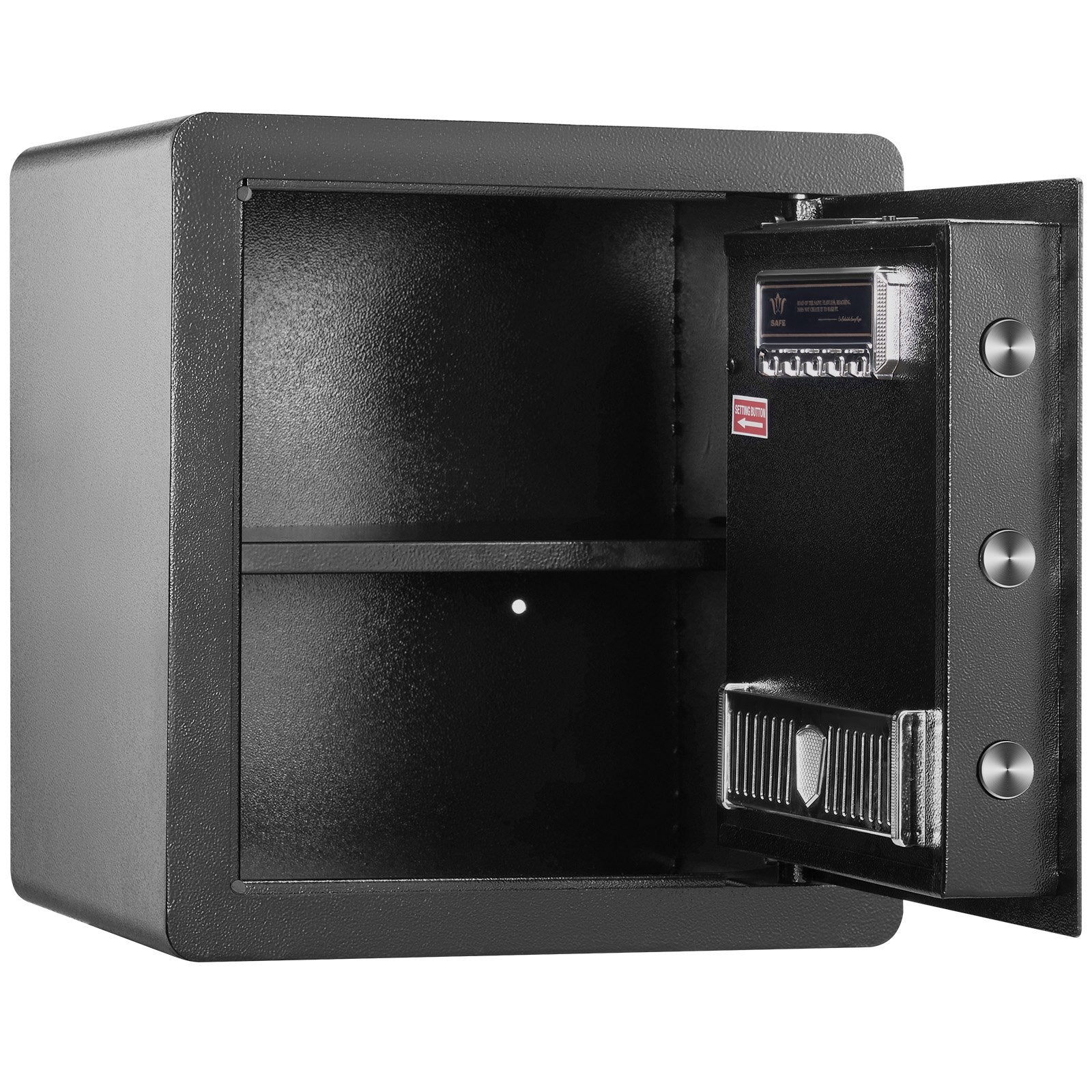 Beds & Bed Frames: VEVOR Safe 1.8 Cubic Feet Home Safe Steel for Cash Gold 15.75x13x16.9 inch