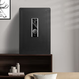 Beds & Bed Frames: VEVOR Safe 2.2 Cubic Feet Home Safe Steel for Cash Gold 15.75x13x23.6 inch
