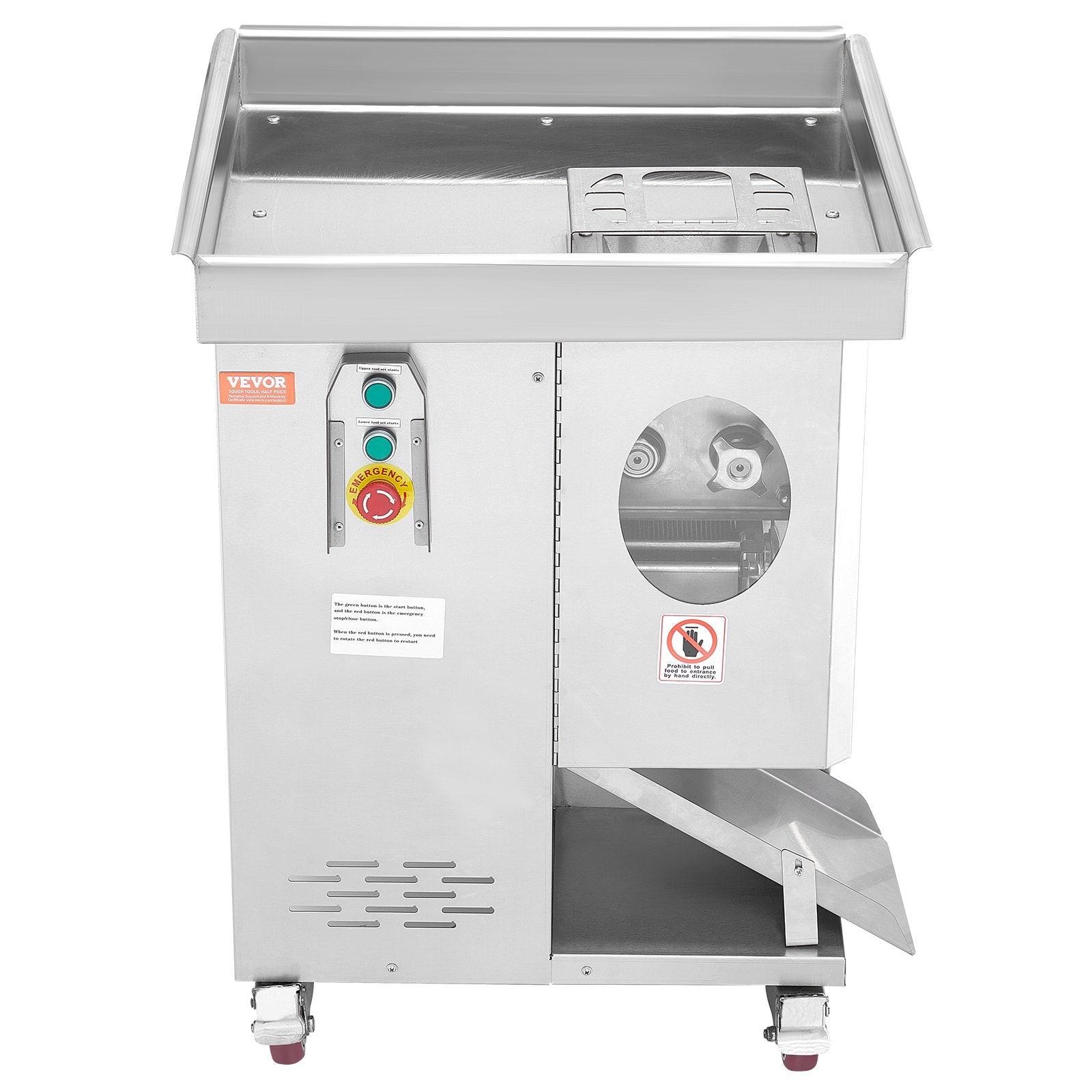 Electric Meat Cutter Machine 1100W Commercial Meat Slicer Cutting Machine