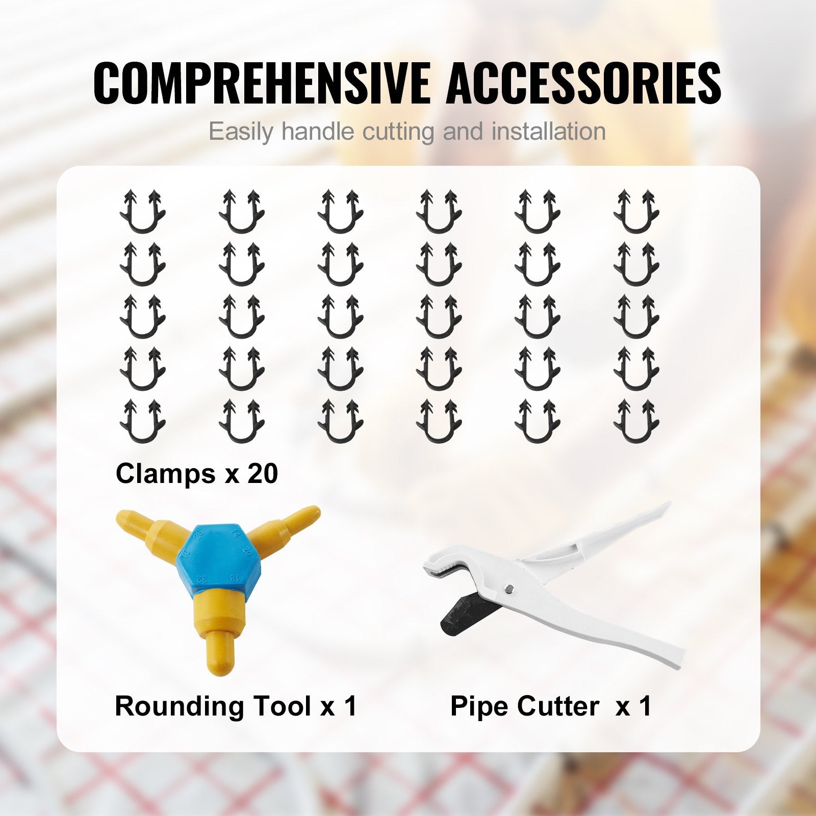 PEX-AL-PEX Tube, 300M, 16 mm Diameter Aluminum-Plastic Composite Pipe Oxygen Barrier Radiant Floor PEX Pipe, 2 mm Thickness Radiant Heat Floor Plumbing Inner Aluminum Layer PEX Tubing Pipe