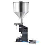 Food Storage: VEVOR Pneumatic Paste Liquid Filling Machine, 5-50ml Bottle Filler, Bottle Filling Machine, Stainless Steel Liquid Filler with Pedal for Milk Water Juice Essential Oil Shampoo Cosmetic Honey Lotion
