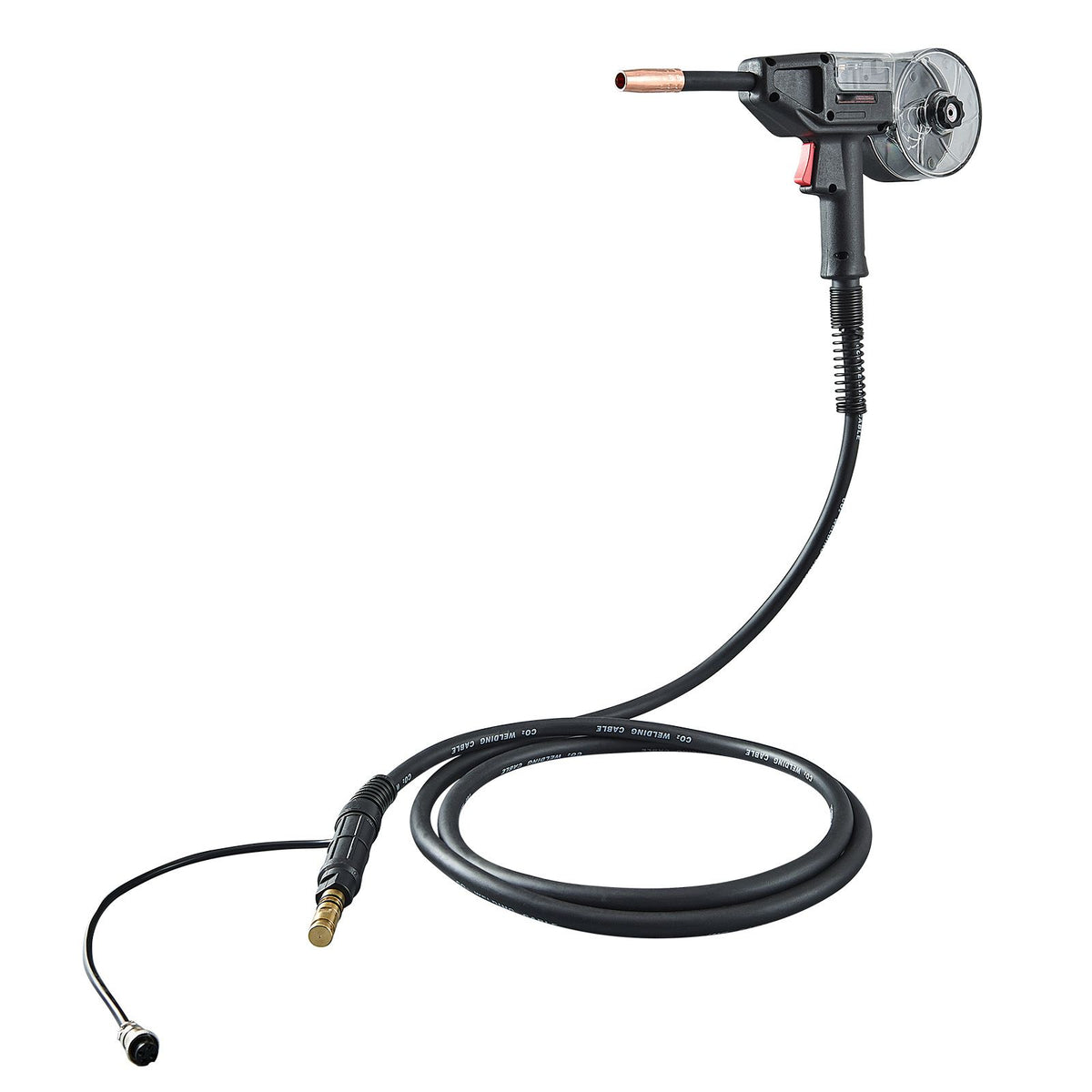 200Amp Spool Gun with 10FT Cable, Compatible with W Weldpro MlG200GDsv200 and MIG155GD Welders, Suitable for 0.030" and 0.035" Flux Core/Solid/Aluminum Welding Wires