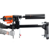 Masonry Tools: VEVOR Diamond Core Drilling Machine, 10in Wet Concrete Core Drill Rig with Stand Wheels, 750RPM Speed & 1-1/4" Thread & Lifting Handle, 10in Drilling Diameter for Concrete Brick Block Stone, 2500W