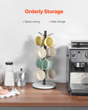 VEVOR Mug Holder Tree with Marble Base 8 Hooks Cup Tree Rack for Counter Kitchen