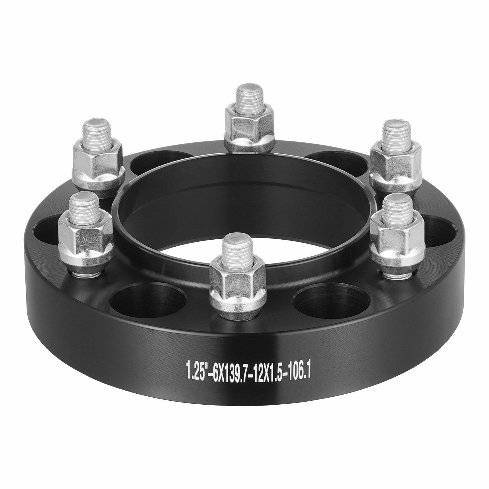 Automotive Repair & Speciality Tools: VEVOR 1.25" 6"x5" Wheel Spacers Wheel Adapters 6 Lug Forged Spacer 4 PCS Blue