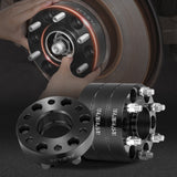 Automotive Repair & Speciality Tools: VEVOR 1.5" 6"x5" Wheel Spacers Wheel Adapters 6 Lug Forged Spacer 4 PCS Black