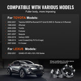 Automotive Repair & Speciality Tools: VEVOR 1.5" 6"x5.5" Wheel Spacers Wheel Adapters 6 Lug Forged Spacer 4 PCS Black