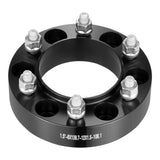 Automotive Repair & Speciality Tools: VEVOR 1.5" 6"x5.5" Wheel Spacers Wheel Adapters 6 Lug Forged Spacer 4 PCS Black