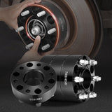 Automotive Repair & Speciality Tools: VEVOR 2" 6"x5.5" Wheel Spacers Wheel Adapters 6 Lug Forged Spacer 4 PCS Black