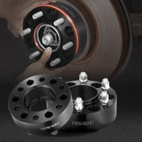 Automotive Repair & Speciality Tools: VEVOR 2" 6"x5.3" Wheel Spacers Wheel Adapters 6 Lug Forged Spacer 4 PCS Black